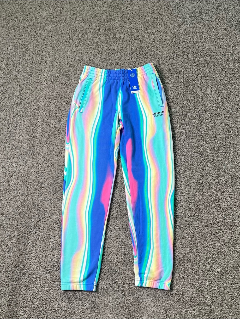 Adidas Originals Hyperreal Allover Print Sweatpants Men’s Size Small
